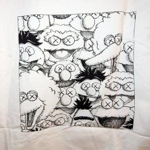 UNIQLO x KAWS SESAME STREET WHITE TEE Medium